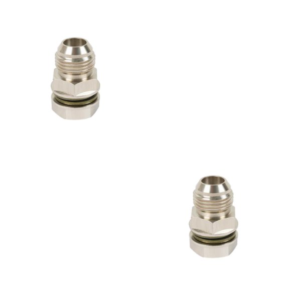 Maytalsory Adaptateur de Vidange de Retour pour Turbocompresseur Huile Pan Installation Facile Remplacer 2Set