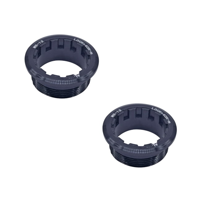 GLFILL 2 Pcs Bike Cassette Lockring CNC Aluminium Flywheel Cover For MicroSpline 12 Speed Bicycle Part Accessories