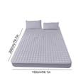 thumbnail image 3 of Jubipavy Matelas pour Toutes les Saisons Coussin Doux Tapis Antidérapant Format Lit Double, 3 of 8