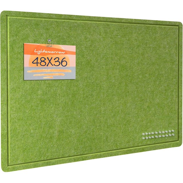 Large Bulletin Board Large Cork Board Alternative for Wall x Felt Board Foldable Notice Board Pin Board Vision Board -