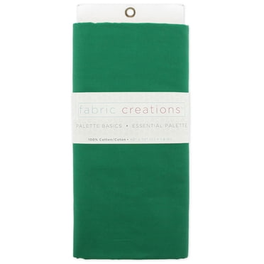 FABRIC CREATIONS 100 % coton Solid Pre-Cut 1.83 m (2 yd) × 1.1 m (1.2 yd) vert, Kelly vert