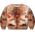 thumbnail image 1 of Pull à Manches Longues Chandails en Molleton d'Halloween pour Hommes et Femmes avec Imprimé, 1 of 6