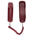 thumbnail image 2 of Corded Phone, Wearable LCD Screen Wired Landline Calendar Display  For Office For Home Red,White,Black, 2 of 8