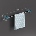 thumbnail image 1 of MesaSe Practical Towel Organizer Rack Free-Perforation Wall Mounted for Bathroom Kitchen Accessories, 1 of 2