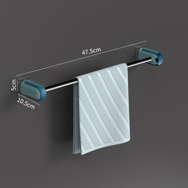 MesaSe Practical Towel Organizer Rack Free-Perforation Wall Mounted for Bathroom Kitchen Accessories
