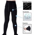 thumbnail image 3 of LANBAOSI Youth Boys Compression Leggings Unisex Athletic Pants Base Layer Football Workout Tight Size 10, 3 of 6