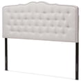 thumbnail image 1 of Baxton Studio Lucy Fabric Tufted King Headboard in Grayish Beige, 1 of 5