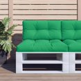 thumbnail image 1 of vidaXL Coussin de Palette Vert 70x40x12 cm Tissu, 1 of 4