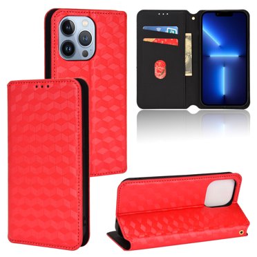 iPhone 14 Pro Max Étui, Étui Portefeuille Magnétique en Cuir PU à Rabat avec Porte-Cartes pour iPhone 14 Pro Max