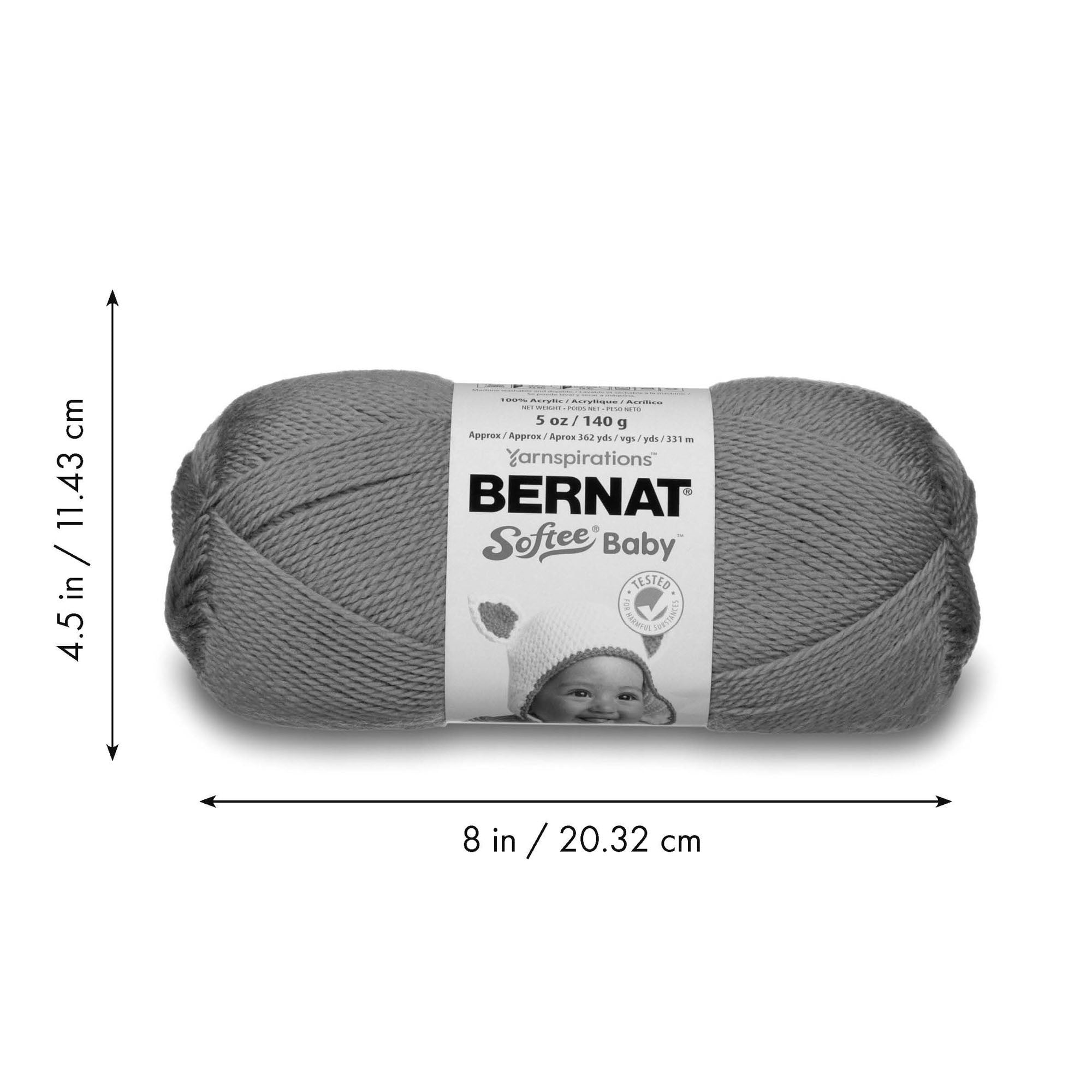 "Bernat® Fil Softee® Baby™, Acrylique #3 DK, 4,25 Oz/120 G, 310 Yards"