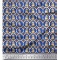 thumbnail image 1 of Soimoi Rayon Fabric Floral,Dog & Cat Animal Print Sewing Fabric Yard 56 Inch Wide, 1 of 3