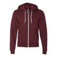 thumbnail image 1 of American Apparel Flex Fleece Unisex Full-Zip Hoodie, 2XL, Truffle, 1 of 2