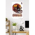 thumbnail image 3 of NFL Washington Commanders - Drip Helmet 22 Wall Poster, 22.375" x 34", 3 of 4