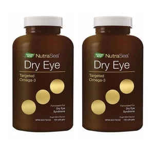 NutraSea Cible à l'œil sec Omega-3 - 2-Pack (120 Souples chacun)