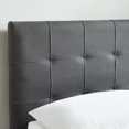 thumbnail image 2 of Lit Plateforme di rangement, 60 po, Gris, 2 of 8