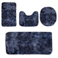thumbnail image 1 of Wzzjkit 4PC Bathroom Rugs, Soft Comfortable Bath Mats for Bathroom, Non-Slip Machine Washable Bathroom Mats, Thick Dry Quickly Absorbent Water Bath Mat, 1 of 7