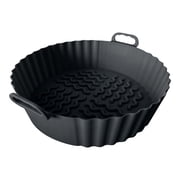 CEHVOM Reusable Air Fryer Silicone Baking Pan Air Fryer Silicone Pad Air Fryer Lined 7.5 Inch Clearance