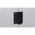 thumbnail image 4 of Arrow Classic 10 x 4 x 6 ft Flute Grey Steel Storage Shed, 4 of 7