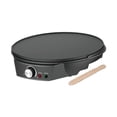 thumbnail image 3 of 12" Electric Crepe Machine and Griddle US 110V Plug Compact for Breakfast, 3 of 9