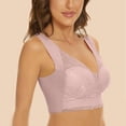 thumbnail image 4 of Timegard Plus Size Bras for Women Full-Coverage High Support Lace Wireless Comfortable Everyday Bras, 4 of 5