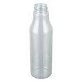thumbnail image 4 of Mainstays 20oz Plastic Water Bottle with Stainless Steel Screw on Lid Clear, 4 of 12