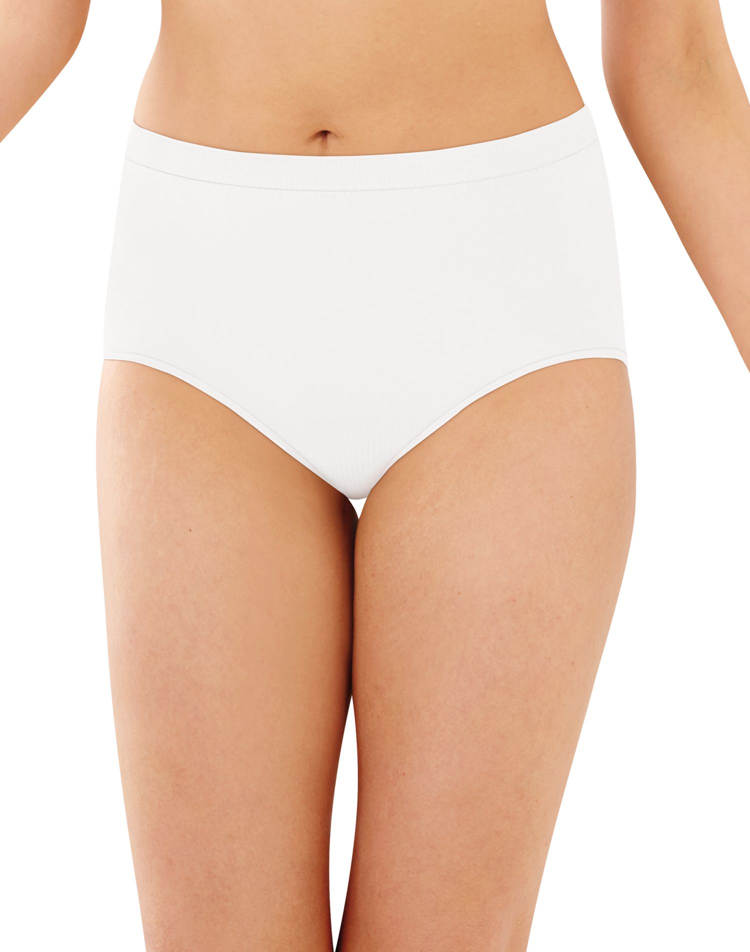 Bali Culottes Confort Révolution en Microfibre Lot de 3, 7, Blanc/blanc/blanc