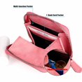 thumbnail image 4 of Shengyu Coin Purse Men Short Money Bag Change Mini Wallet Pocket Zipper Rfid Blocking Card Holder Cowhide Lady Fashion for Office Pouch Blue, 4 of 8