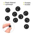 thumbnail image 4 of Unique Bargains Perles de Pêche Rondes en Plastique 12 mm Outil d'Attirail Noir 200 Pcs, 4 of 5