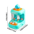 thumbnail image 2 of YIMWNYI Mini Claw Toy, Interactive Claw Machine, LED Light Effects, Fun Arcade Experience, Encourages Hand Eye Coordination, Portable and Lightweight Claw Game, 2 of 6