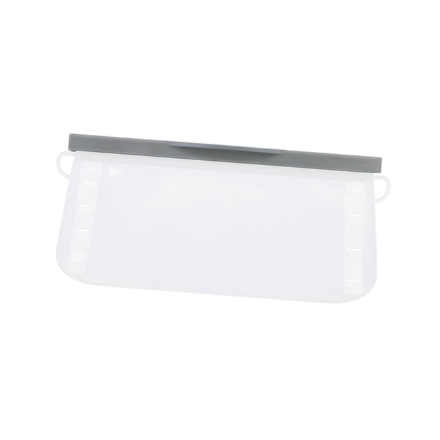 Luzkey Sac de Rangement Alimentaire en Silicone Support Pochette Multifonctionnelle Viande Lait Réutilisable Sac de Congélation Scellant Contenant pour Cuisine Micro-Ondes Petit