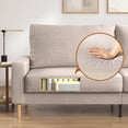 thumbnail image 2 of Zinus Colton 76 inch 3 Seat Upholstered Sofa Couch, 2 of 9