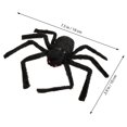 thumbnail image 2 of OUNONA 1Set Giant Spider For  Plush Spider Toy Scary Effect Decoration Item For Carnivals, 2 of 8