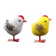 thumbnail image 1 of RKSTN Fall Decorations for Home Chicks The Furry Chicks At Easter Stand On The Table Of The Moss Garden 2PC Decorations, 1 of 5