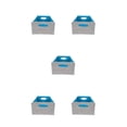 thumbnail image 3 of Ruiboury Multi Storage Baskets Organizer For Cables Toys Collapsible For Easy Gray+blue 30x24x15cm 5Set, 3 of 6