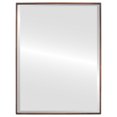 thumbnail image 1 of Miroir Rectangulaire Encadré Singapore - Bronze Frotté - 23 Pouces x 29 Pouces, 1 of 7