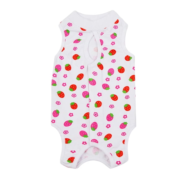 Dog Recovery Suit Onesie After Pet Spayed Neutered Shirt for Female Male Dogs Cats Surgical Postoperative Snuggly Vest for Abdominal Wounds Weaning Licking Vest