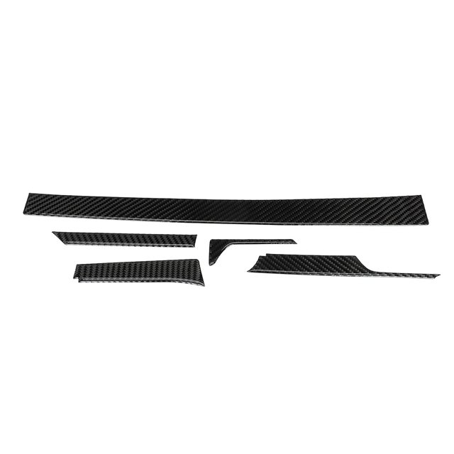 Center Console Cover Center Console Trim Center Console Cover Trim 5PCS Carbon Fiber Center Console Trim Panel Left Hand Drive For Camaro 2017-2019