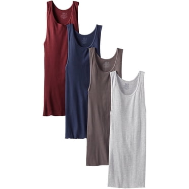 Fruit of the Loom Men`s 4pk Assorted A-Shirts, 2XL, Assorted