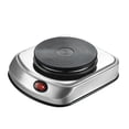 thumbnail image 1 of Jinsinto 500W Griddle Electric Stove Burner Mini Cooktop Heater Stainless Electric Cooker Cafe Kitchen Camp Travel Portable Small Cooking Appliances (EU Plug 220V), 1 of 5