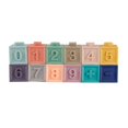 thumbnail image 3 of 12 PC Baby Blocks Soft Building Blocks Teether Toy with Numbers, Shapes, Animal Shapes, 3 of 4