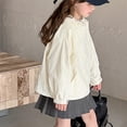 thumbnail image 3 of Sunnyoo Toddler Girls Sun Protection Lightweight Outerwear Loose Fit Zipper Jacket, Sizes 2-16, 3 of 8