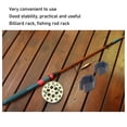 thumbnail image 3 of Clips de Support de Queue de Billard, 20 Pcs Clips de Queue de Bâton de Piscine en Plastique Noir Clips de Support de Queue de Billard avec Oreille pour Billard, Support de Canne à Pêche, 3 of 7
