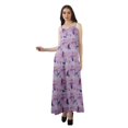 thumbnail image 2 of Moomaya Robes de Cocktail Sans Manches pour Femmes Robe Imprimée en Rayonne Grande Taille, 2 of 4