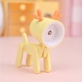 thumbnail image 1 of Meitianfacai Cute Pet Night Light Student Dormitory Reading Mini Table Lamp Bedroom Sleep Lamp Desktop Decoration, Yellow, 1 of 3