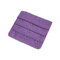 thumbnail image 1 of Extension Strap Bra Extender Buckle 3 Buckle Hooks Breathable Hook Women Accessories Practical Elastic Multicolor Clips Tight 3 Rows Underwear deep purple, 1 of 5