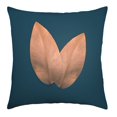 thumbnail image 1 of hometrends Boutique Leaf Print Decorative Pillow, 1 of 4