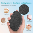 thumbnail image 3 of Glass Foot File Callus Remover, Foot Buffer Shower Pedicure Tool for Men, Women, Soft Feet Care, 3 of 6