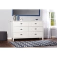 thumbnail image 2 of Kayla 6 tiroirs Commode, blanc, 2 of 9