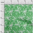thumbnail image 1 of oneOone Rayon Green Fabric Florals Dress Material Fabric Print Fabric By The Yard 56 Inch Wide-R68, 1 of 4