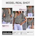 thumbnail image 3 of ORUYROP Blouses Décontractées Boho à Imprimé Floral Col en V Manches Longues Amples pour Femmes, 3 of 4